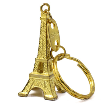 Porte-clés tour eiffel en métal design personnalisé